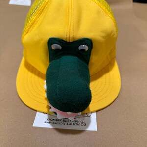 Vintage Alligator Alcatraz Mesh Trucker Snapback Hat